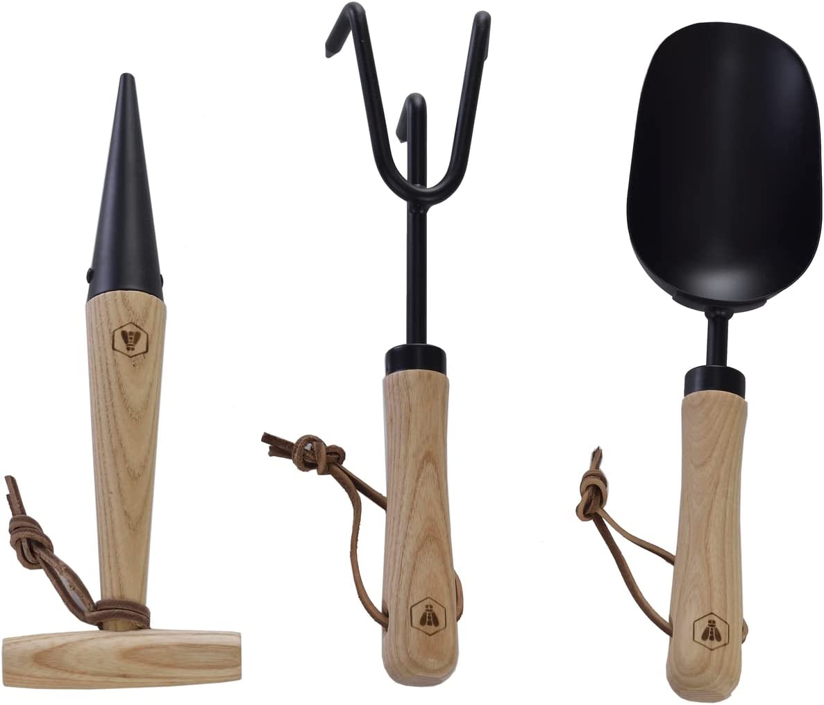 SET DA GIARDINAGGIO 3PZ PALETTA FORATERRA ESTIRPATORE