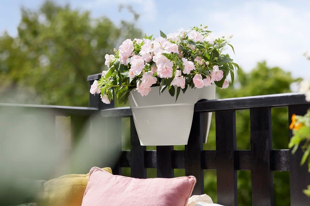 VASO VIBIA CAMPANA FLOWER BRIDGE 40CM BIANCO