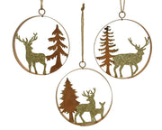 OFFERTA 3 DECORAZIONI DI NATALE APPENDIBILI 13.50CM