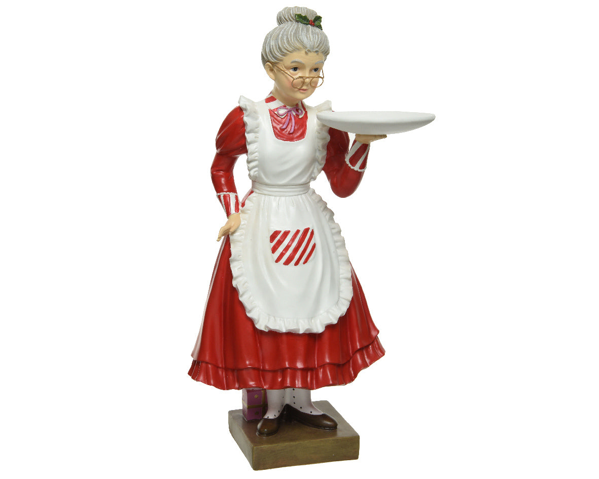 STATUA NATALIZIA MAMMA NATALE 69X68X160CM