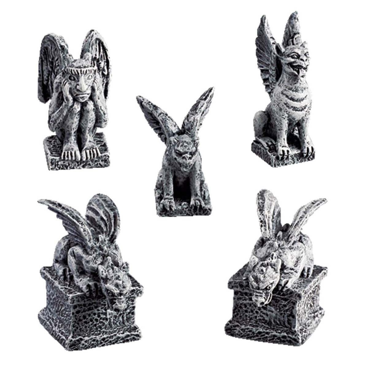 Gargoyles, Set Of 5 - LEMAX COD. 52124