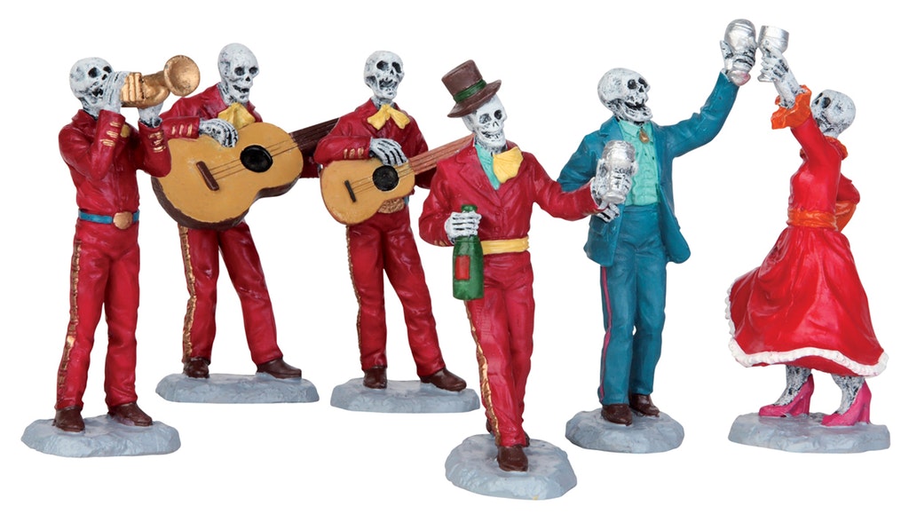 Fiesta de los Muertos, Set Of 6 - LEMAX COD. 52309