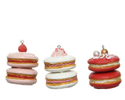 1 DECORAZIONE DOLCETTI APPENDIBILI 5,4X5,9CM ROSA MODELLO ASSORTITO