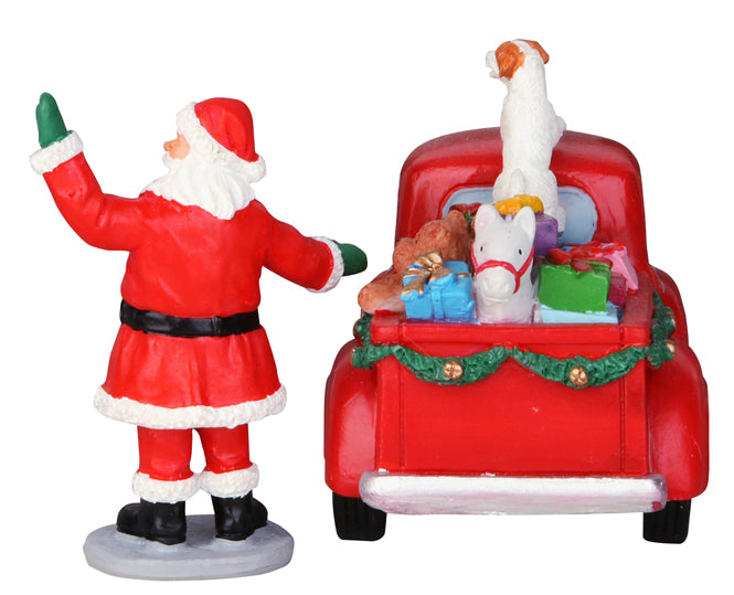 CAMION DI BABBO NATALE - SANTA'S TRUCK SET DA 2