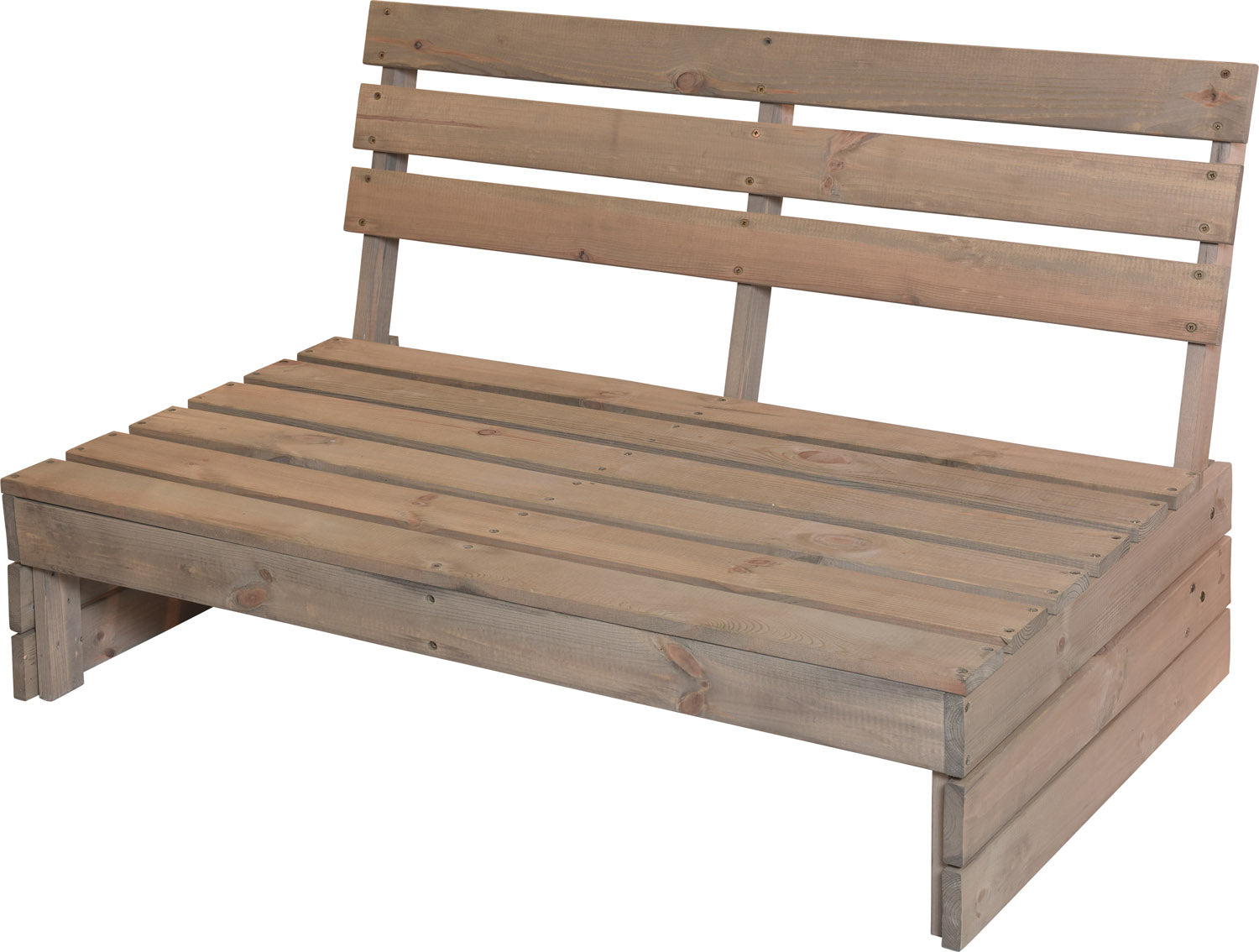 SEDIA LEGNO 120X93X76,5 GRIGIO