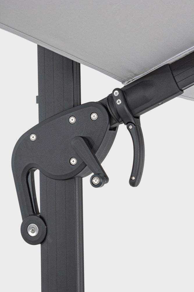 OMBRELLONE RETRATTILE CALIS 4X4 MT GRIGIO