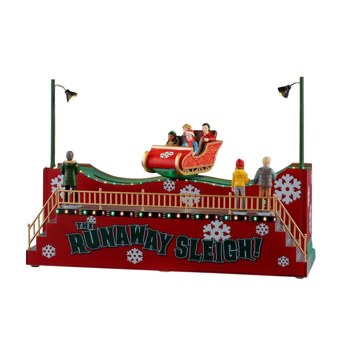 THE RUNAWAY SLEIGH CON ALIMENTATORE 4.5V – LEMAX COD. 54453