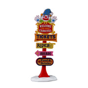 CARNIVAL WELCOME SIGN - LEMAX COD. 54465