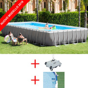 OFFERTA PISCINA INTEX ULTRAFRAME CM975X488X132 +ROBOT +SKIMMER