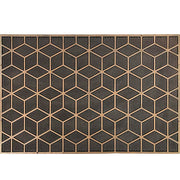 ZERBINO IN GOMMA CUBI FINISH RAME 40X60CM