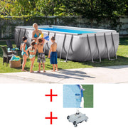 OFFERTA PISCINA ULTRA FRAME 549X274X132 +ROBOT PULIZIA +SKIMMER
