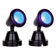 Round Spot Light, Blue, Set Of 2 - Lemax cod 54945