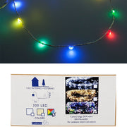 300 MICROLED LINEARI LUCI MULTICOLOR LUCE FISSA