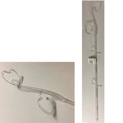 ASTA DI SUPPORTO PER ORCHIDEE TRASPARENTE 59CM