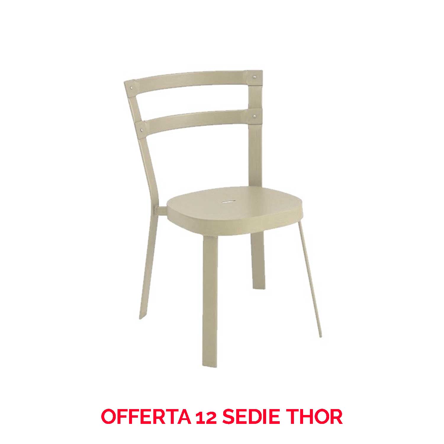 OFFERTA 12 SEDIE THOR COLORE A SCELTA