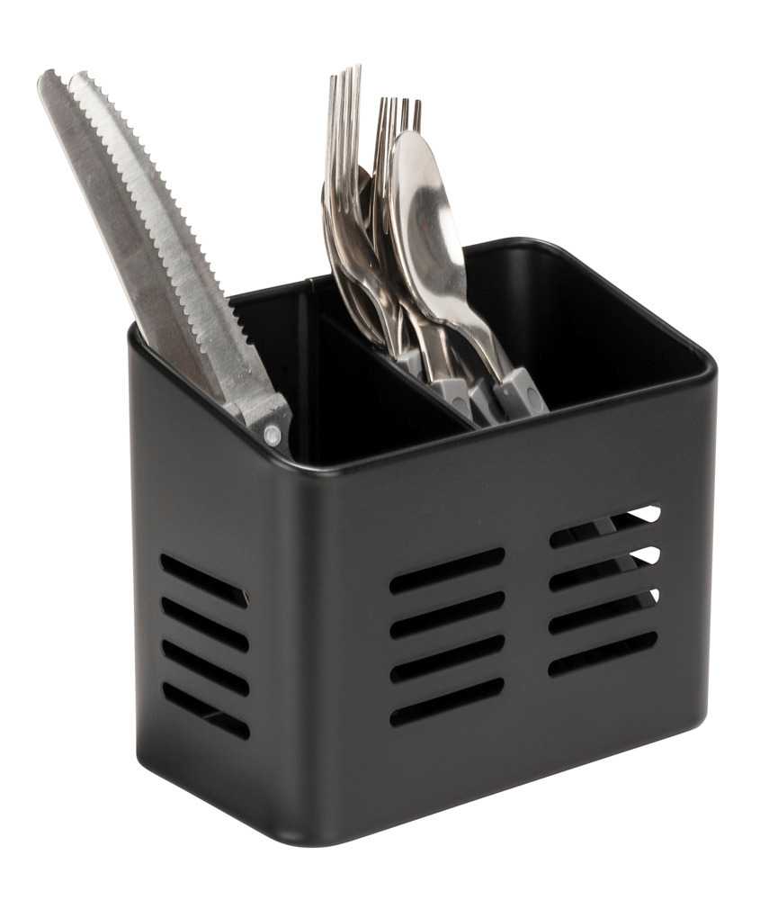 CESTO PORTAPOSATE BACO NERO IN METALLO