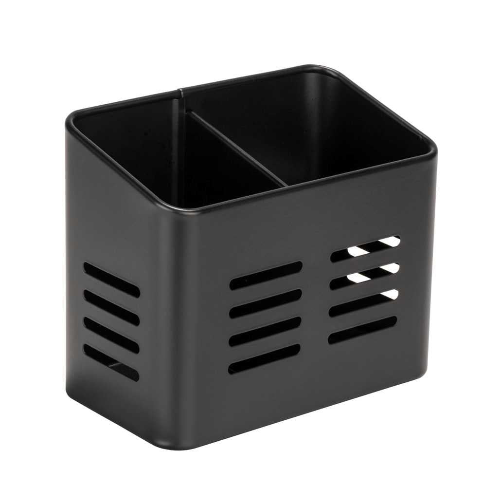 CESTO PORTAPOSATE BACO NERO IN METALLO