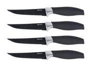 SET 4 COLTELLI DA CARNE OTIS NERI