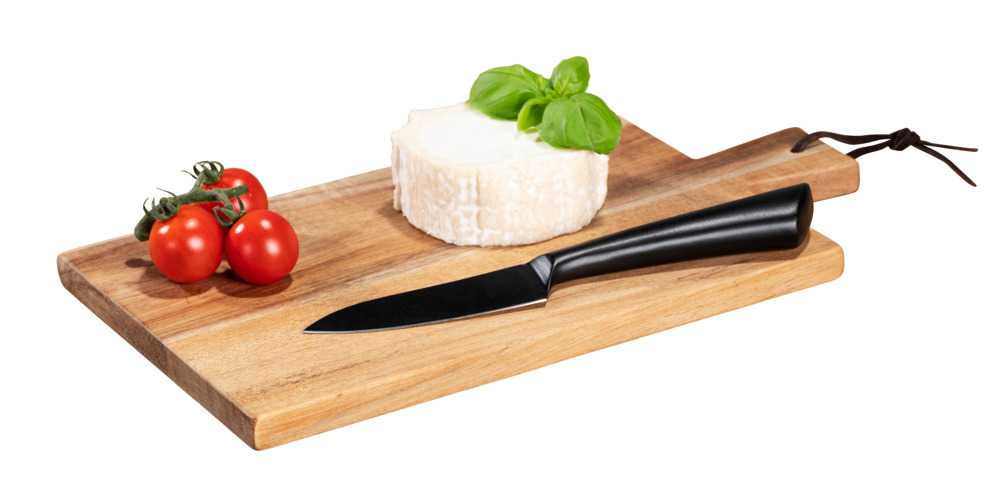 TAGLIERE ARI IN LEGNO DI ACACIA 32CM CON MANICO