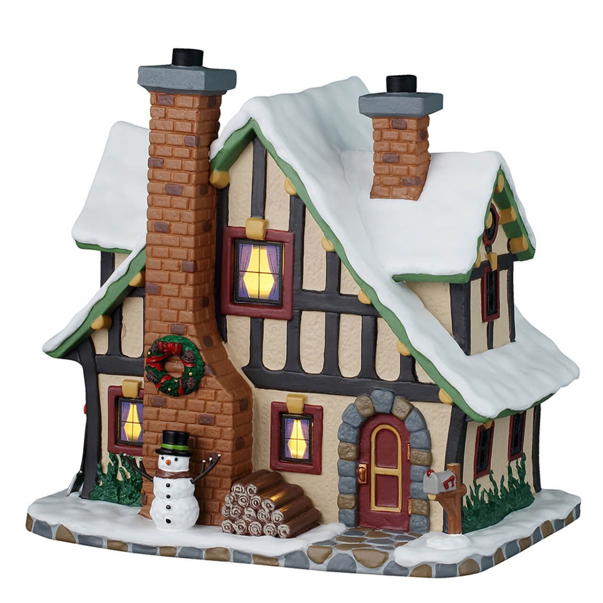 WINTER HOLIDAY LODGE CON ALIMENTATORE 4.5V - LEMAX COD. 55339