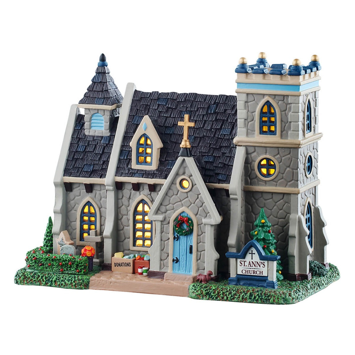 ST. ANN'S CHURCH CON ALIMENTATORE 4.5V - LEMAX COD. 55343