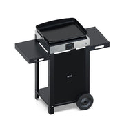 ENO Plancha Elettrica Initial 50 con Carrello Inox, 50 cm, Acciaio Inox