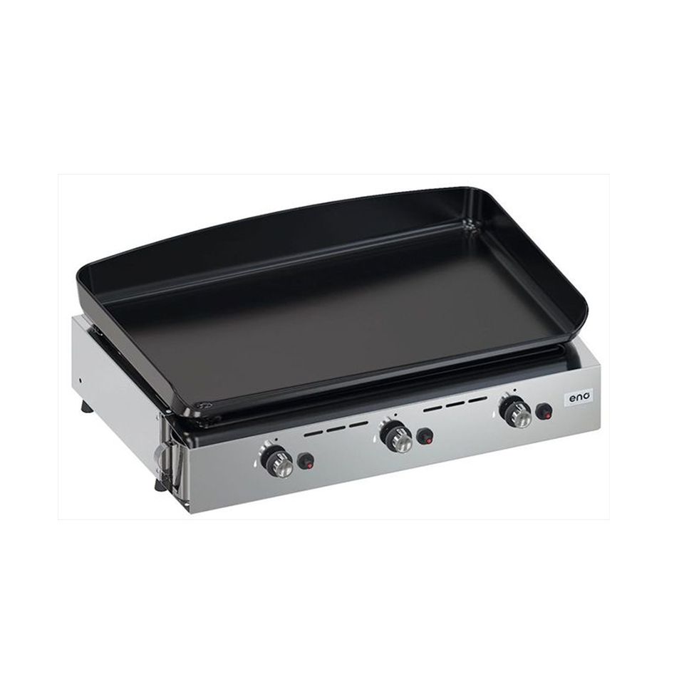 ENO Plancha a Gas Initial 65, 86 x 48 cm, Acciaio Inox