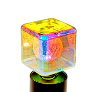 Lampadina LED CUBE 9x9x14cm iridescente