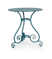 TAVOLO ETIENNE BLU OCEAN Ø70CM