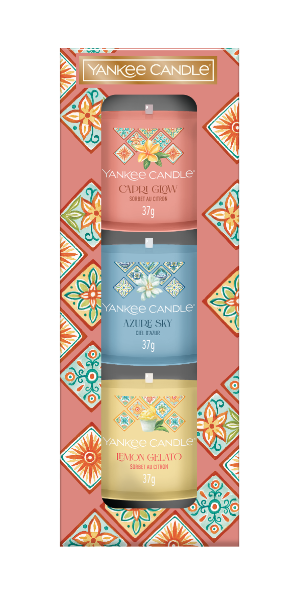 CONFEZIONE REGALO 3 CANDELE MINI - YANKEE CANDLE