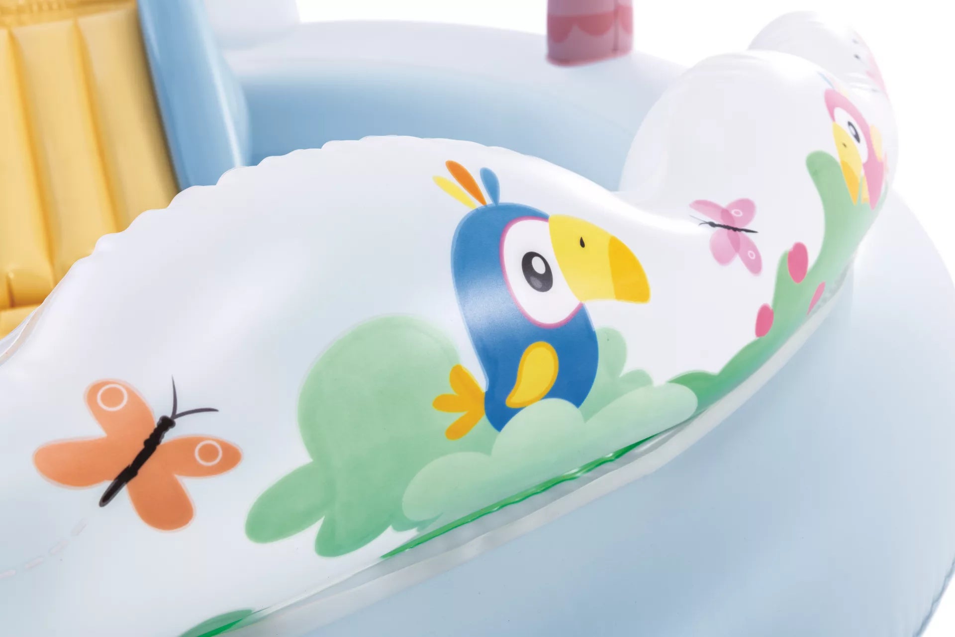 Piscina gonfiabile Play Center Castello Unicorno 198x178x127 cm arcobaleno INTEX