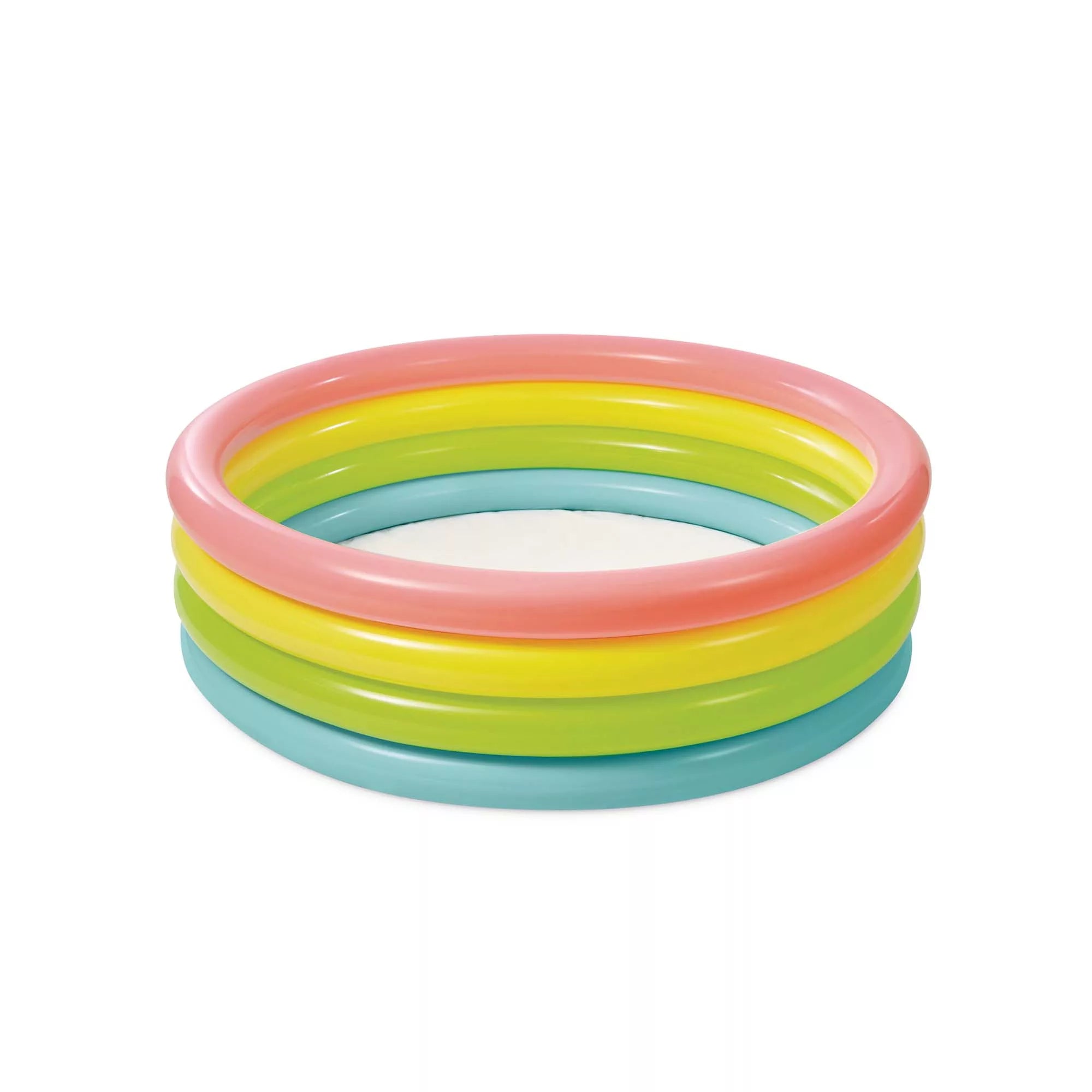 Piscina Sunset Glow Quattro Anelli 168cm x 168cm x 46cm Multicolore Intex