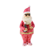 Babbo Natale Rosa con Coniglio