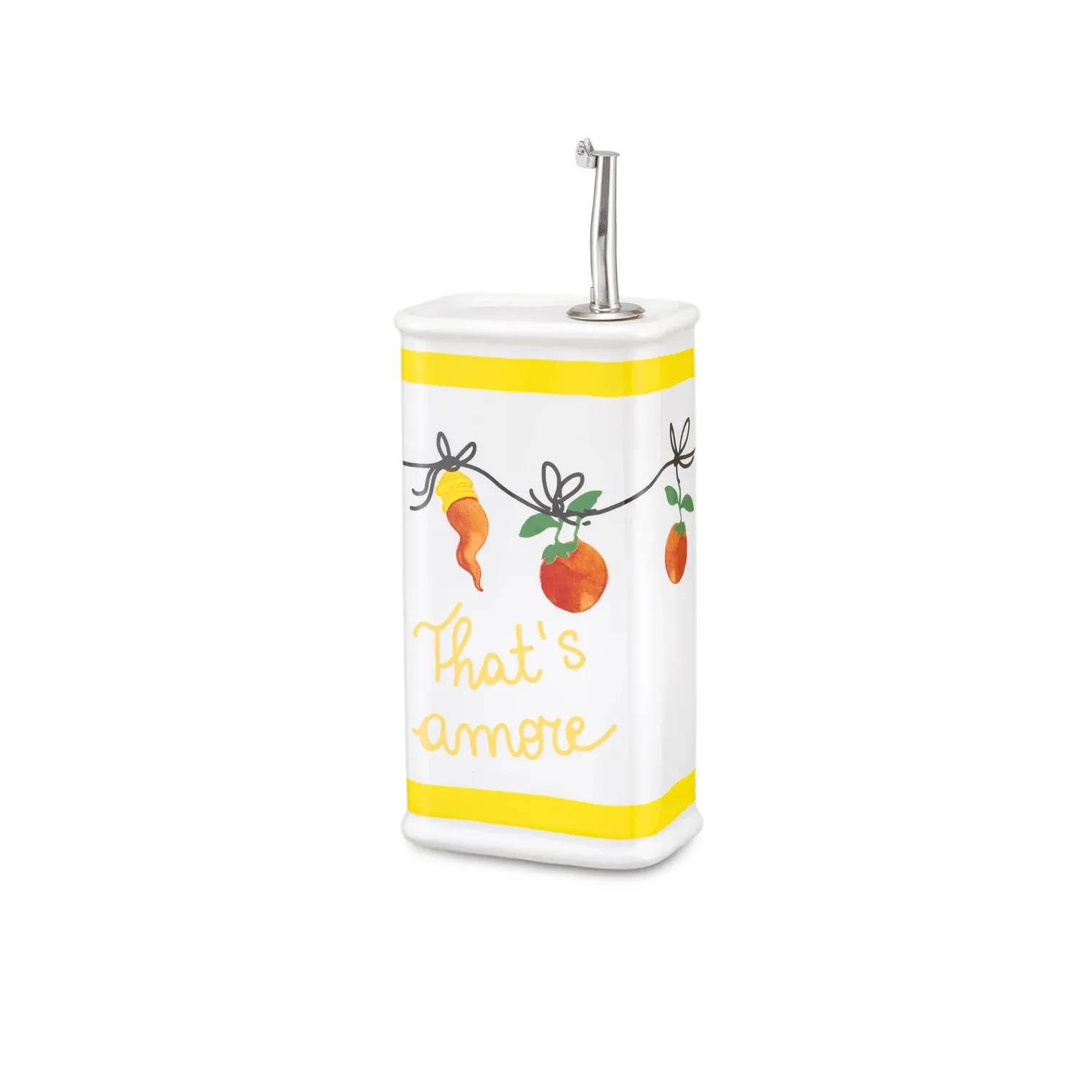Oliera AUMM 500 ml Bianca That's Amore ROSE & TULIPANI