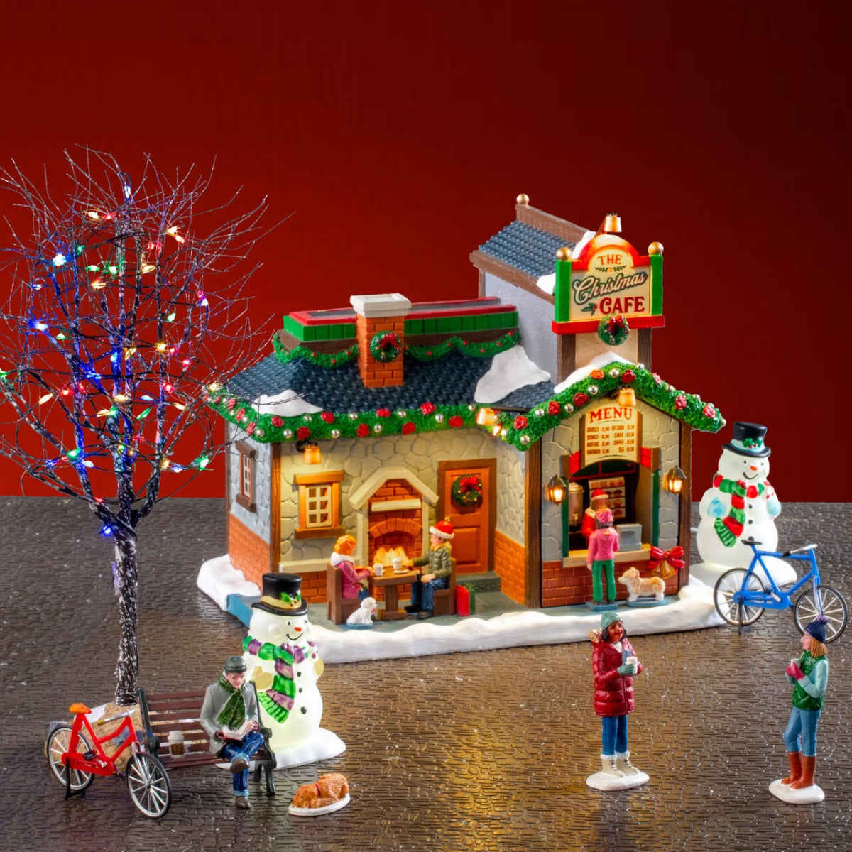 The Christmas Cafe Set - LEMAX COD. 56675