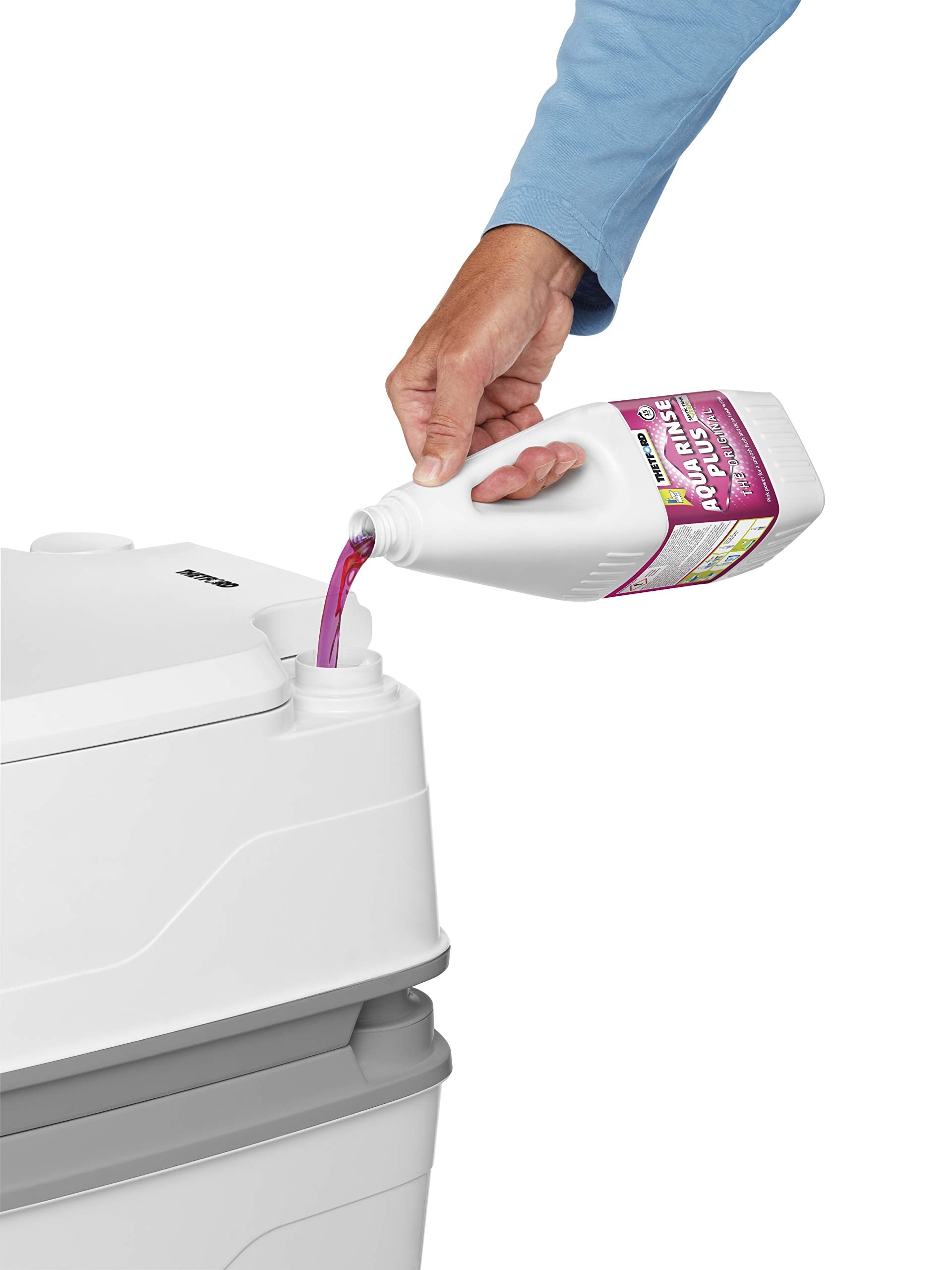 PORTA POTTI QUBE 165 WC CHIMICO PORTATILE PER CAMPER-ROULOTTE-CAMPEGGIO-BARCA