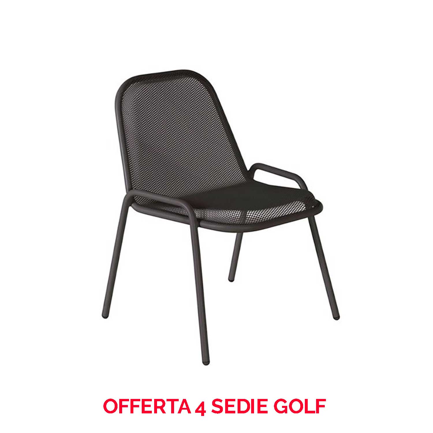 OFFERTA 4 SEDIE GOLF COLORE A SCELTA