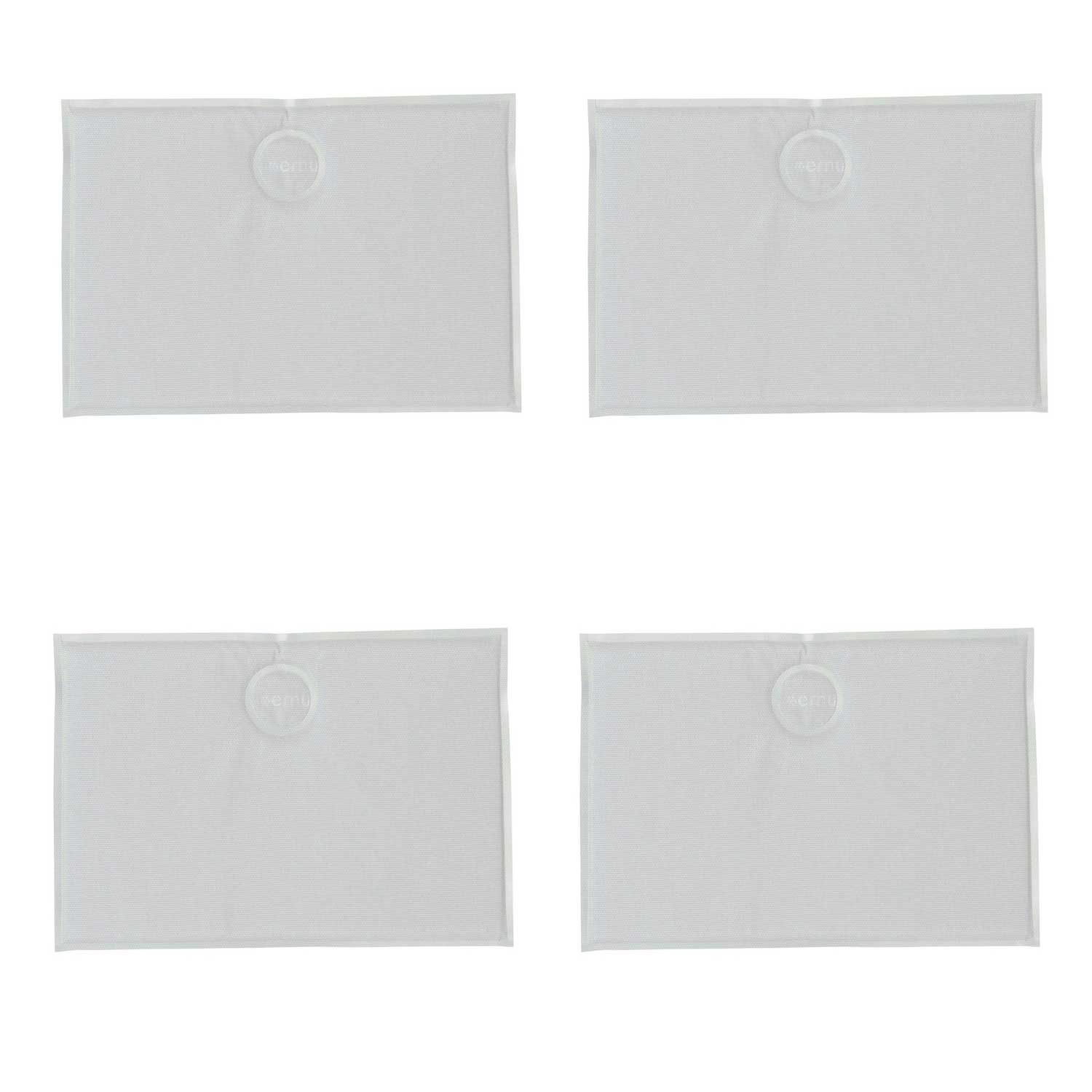 OFFERTA 4 CUSCINI MAGNETICI RETTANGOLARE PER SEDIE COLORE A SCELTA