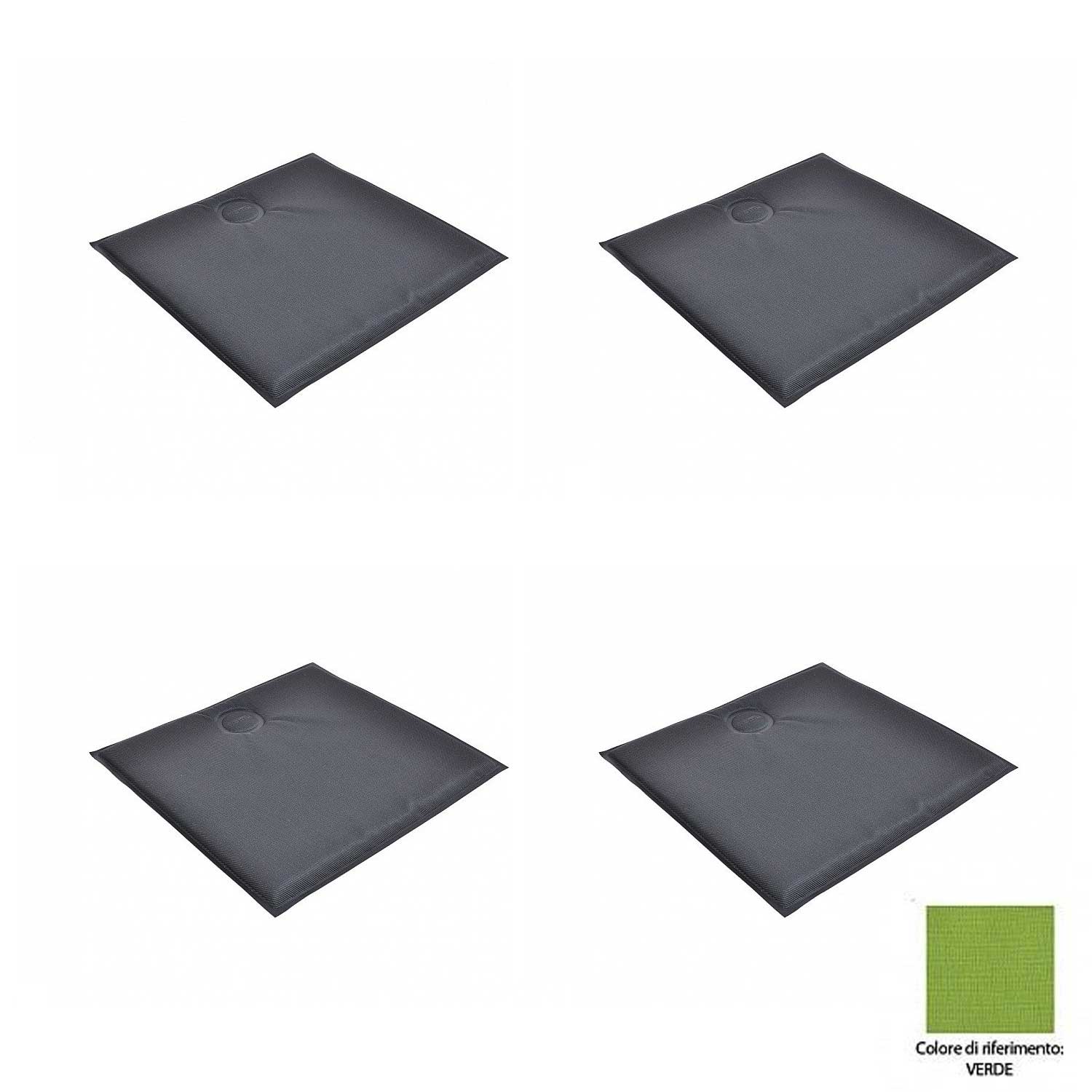 OFFERTA 4 CUSCINI MAGNETICI QUADRATO PER SEDIE COLORE A SCELTA