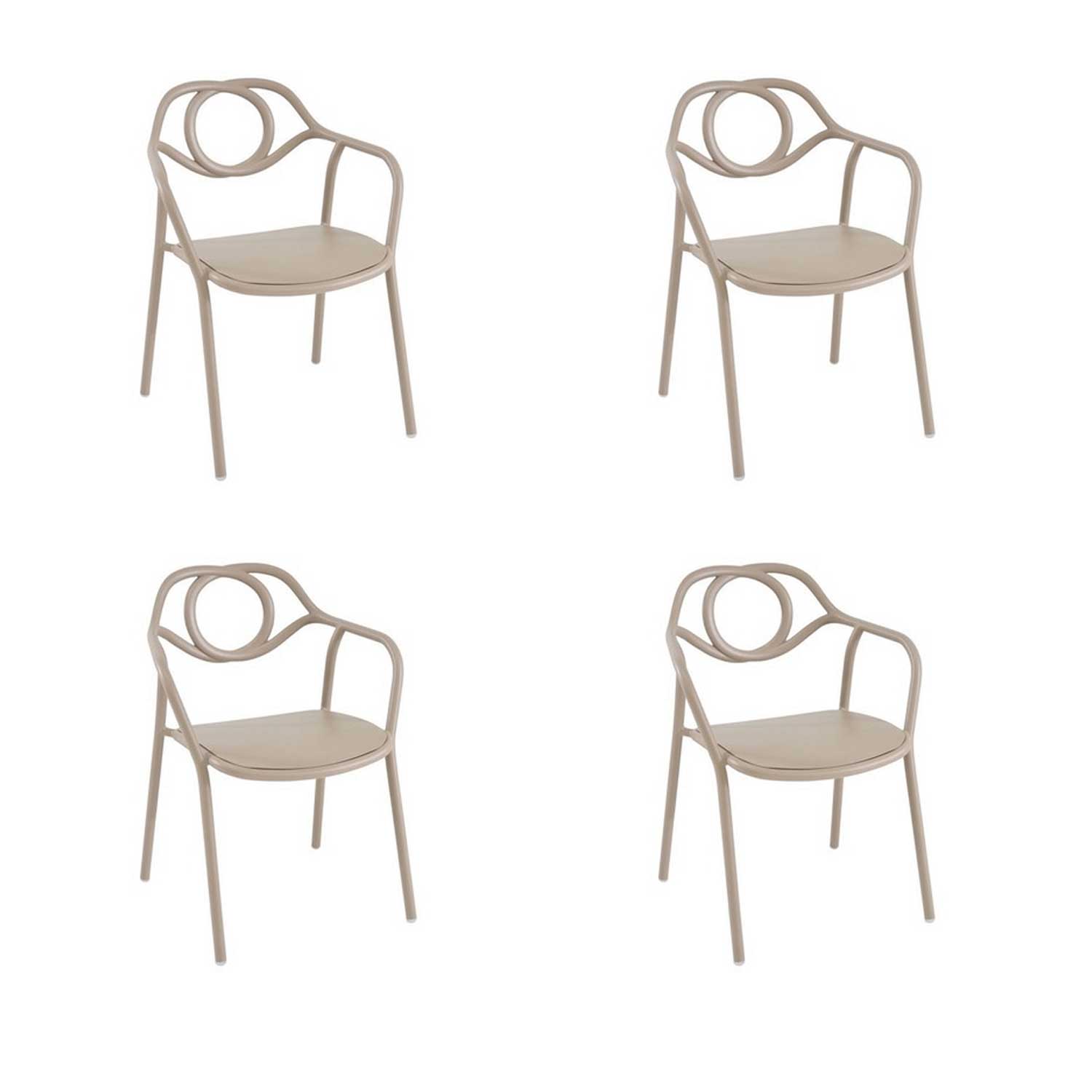 OFFERTA 4 POLTRONE ZAHIR COLORE A SCELTA