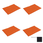 OFFERTA 4 CUSCINI MAGNETICI RETTANGOLARE PER SEDIE COLORE A SCELTA