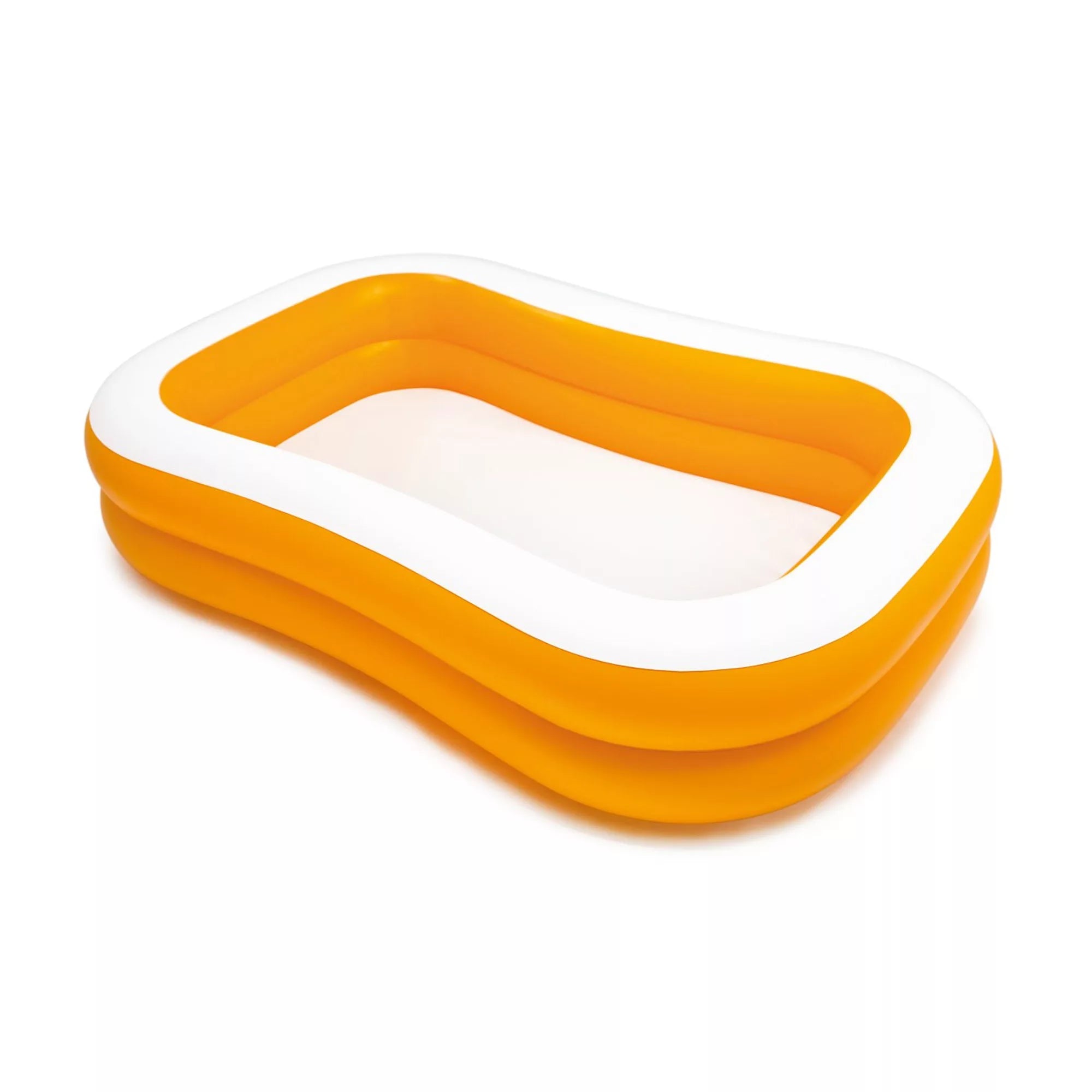 Wetset & Play Center Piscina Gonfiabile Family Rettangolare 229x152x48cm Arancione