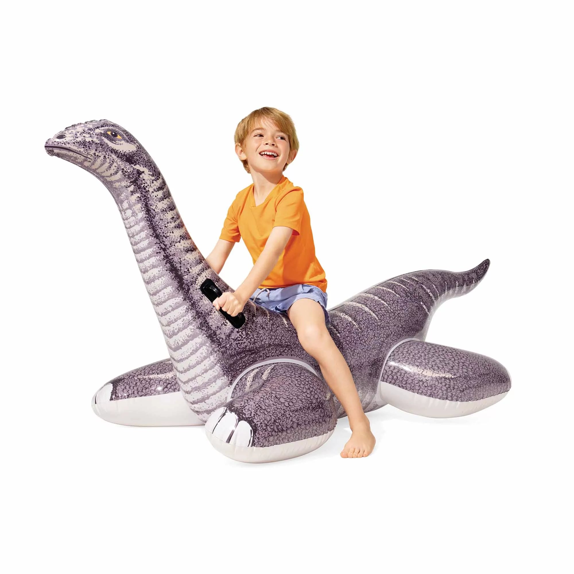 Cavalcabile Gonfiabile Mare Brontosauro 178cm x 178cm x 94cm Multicolore Intex