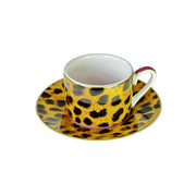 Tazza da caffè Jungle Love 90 ml Stampa Leopardata