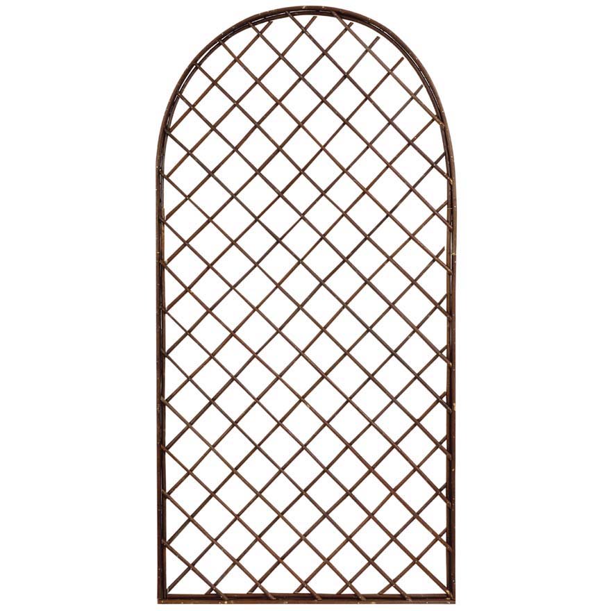 TRALICCIO ARCO IN SALICE NATURALE 150X60CM