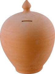 SALVADANAIO  RISPARMIO IN TERRACOTTA 15CM