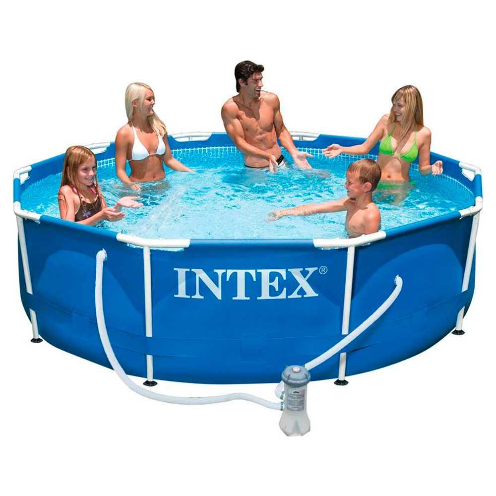 OFFERTA INTEX PISCINA FUORITERRA 305X76CM CON POMPA FILTRO +COPERTURA