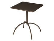 TAVOLO SEGNO QUADRATO 70X70 MARRONE
