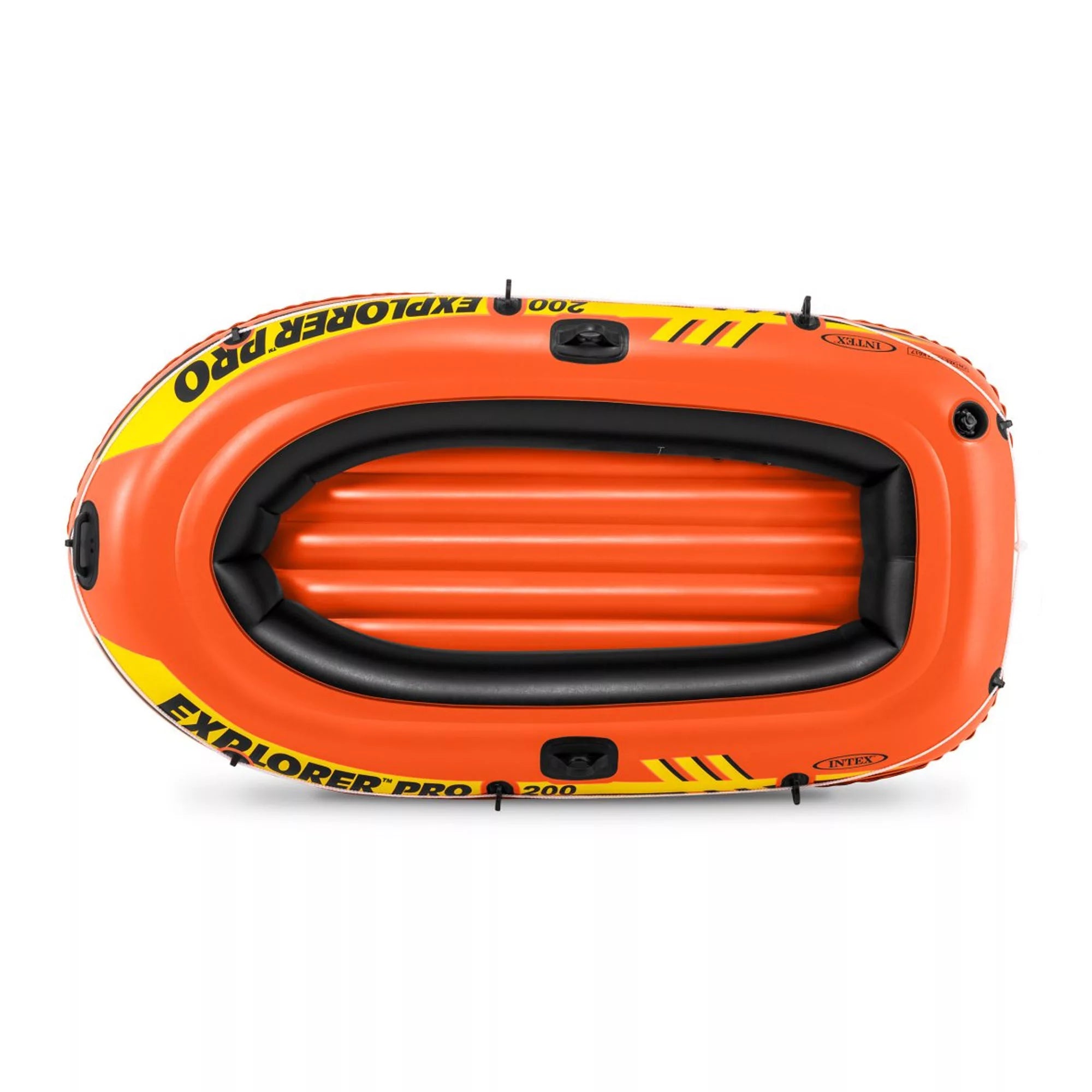Canotto Gonfiabile Explorer Pro 200 196cm x 102cm x 33cm Arancione Intex
