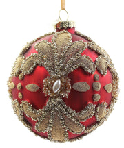 Pallina di Natale Showy D10 Rosso Christmas